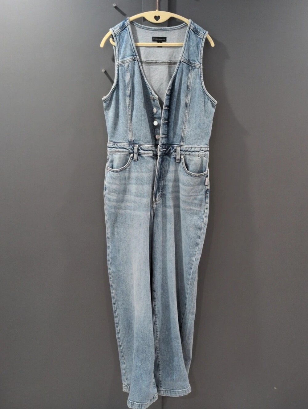 Light Blue Denim Jumpsuit Jeans – Silver Brand